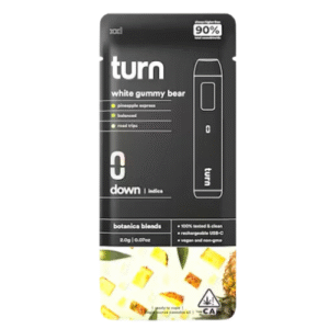 2g Disposable Turn Vapes White Gummy Bear